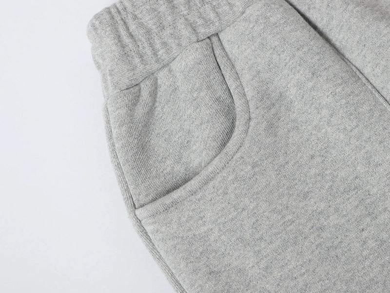 520 GSM Straight Pants — Grey