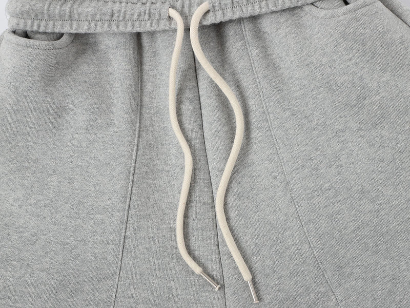 520 GSM Straight Pants — Grey