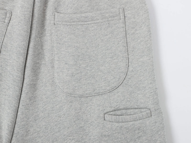 520 GSM Straight Pants — Grey