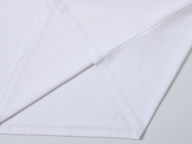 400 GSM Boxy Tee — White