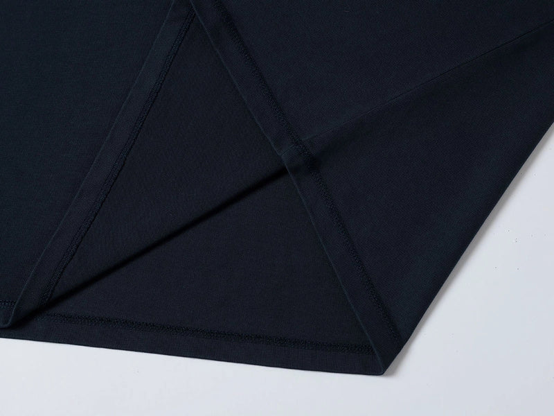 400 GSM Boxy Tee — Black