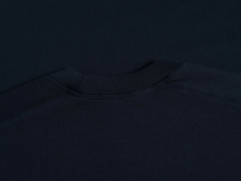 400 GSM Boxy Tee — Navy Blue