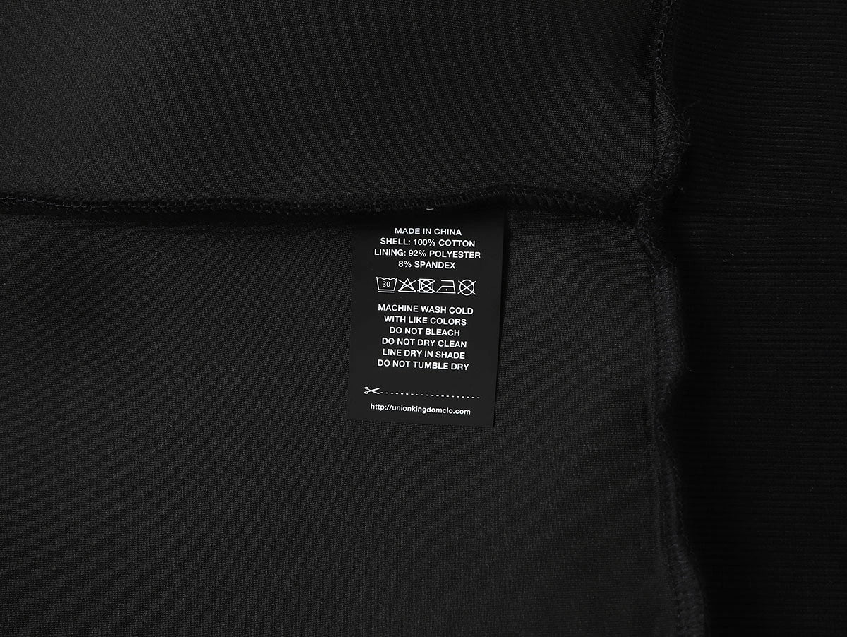 630 GSM Quarter-Zip Sweater Black