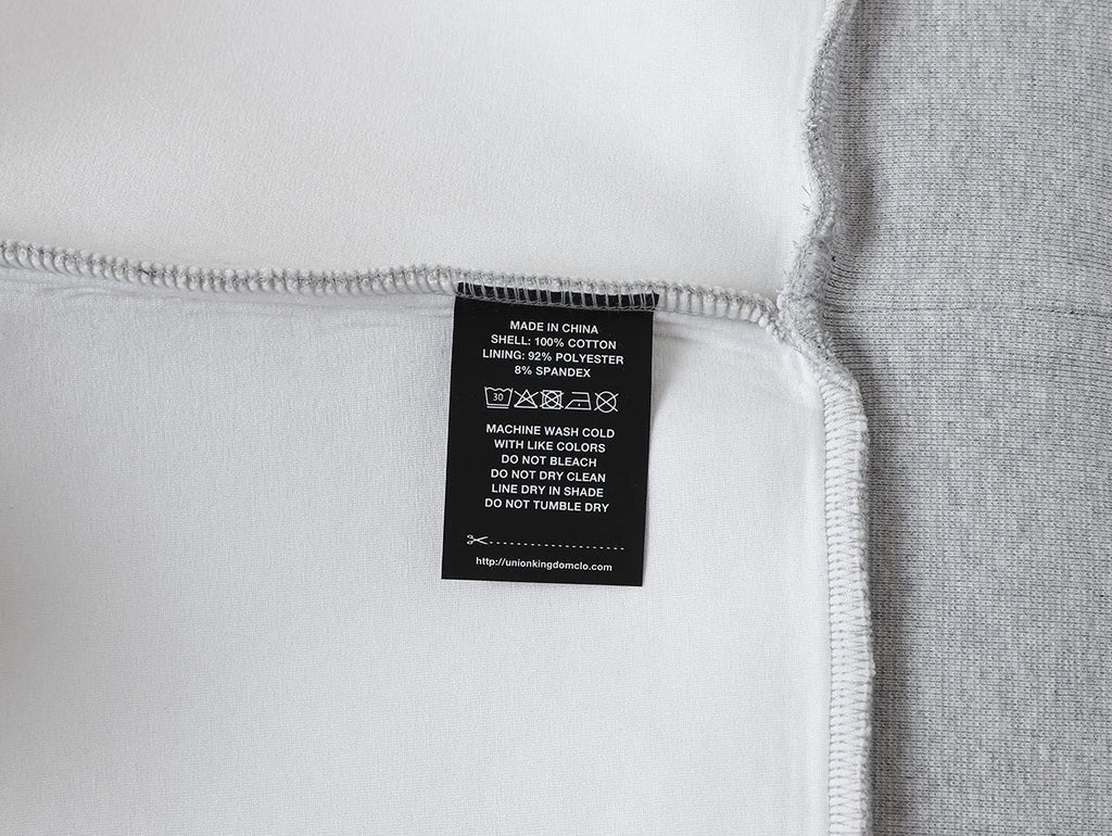 630 GSM Quarter-Zip Sweater Grey