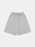 520 GSM Shorts Grey - Front
