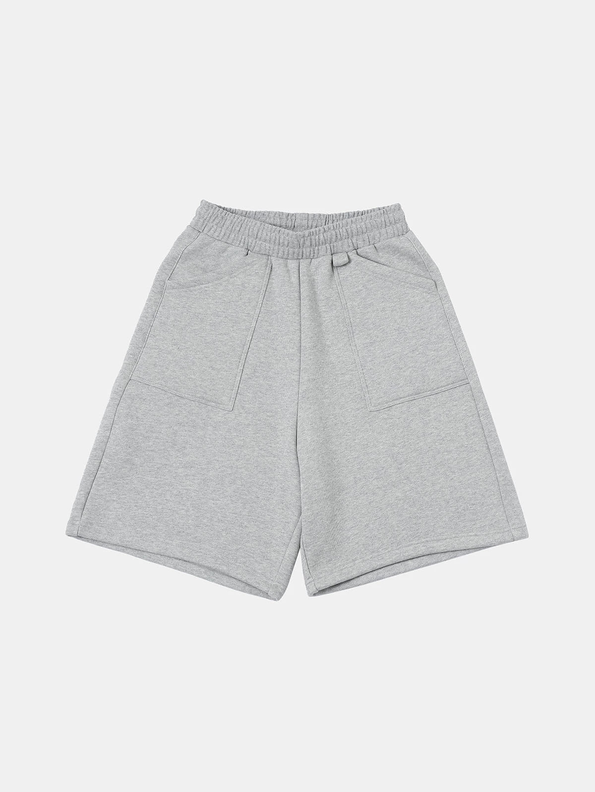 520 GSM Shorts Grey - Front