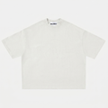 400 GSM Boxy Tee — Off White