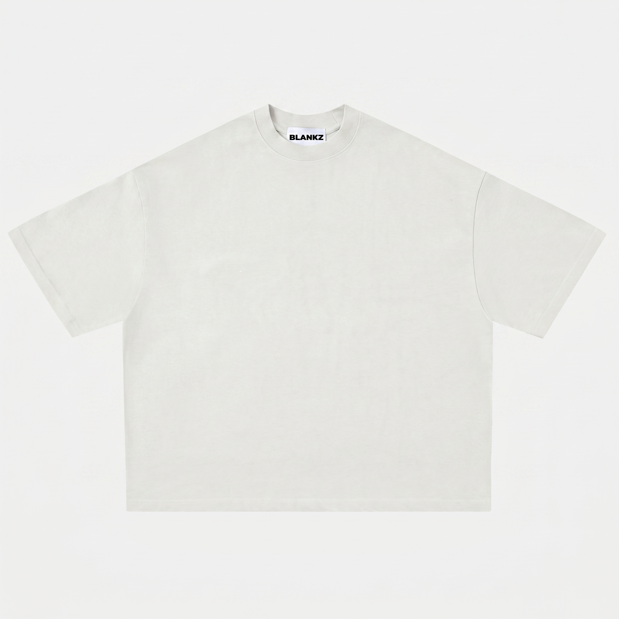 400 GSM Boxy Tee — Off White