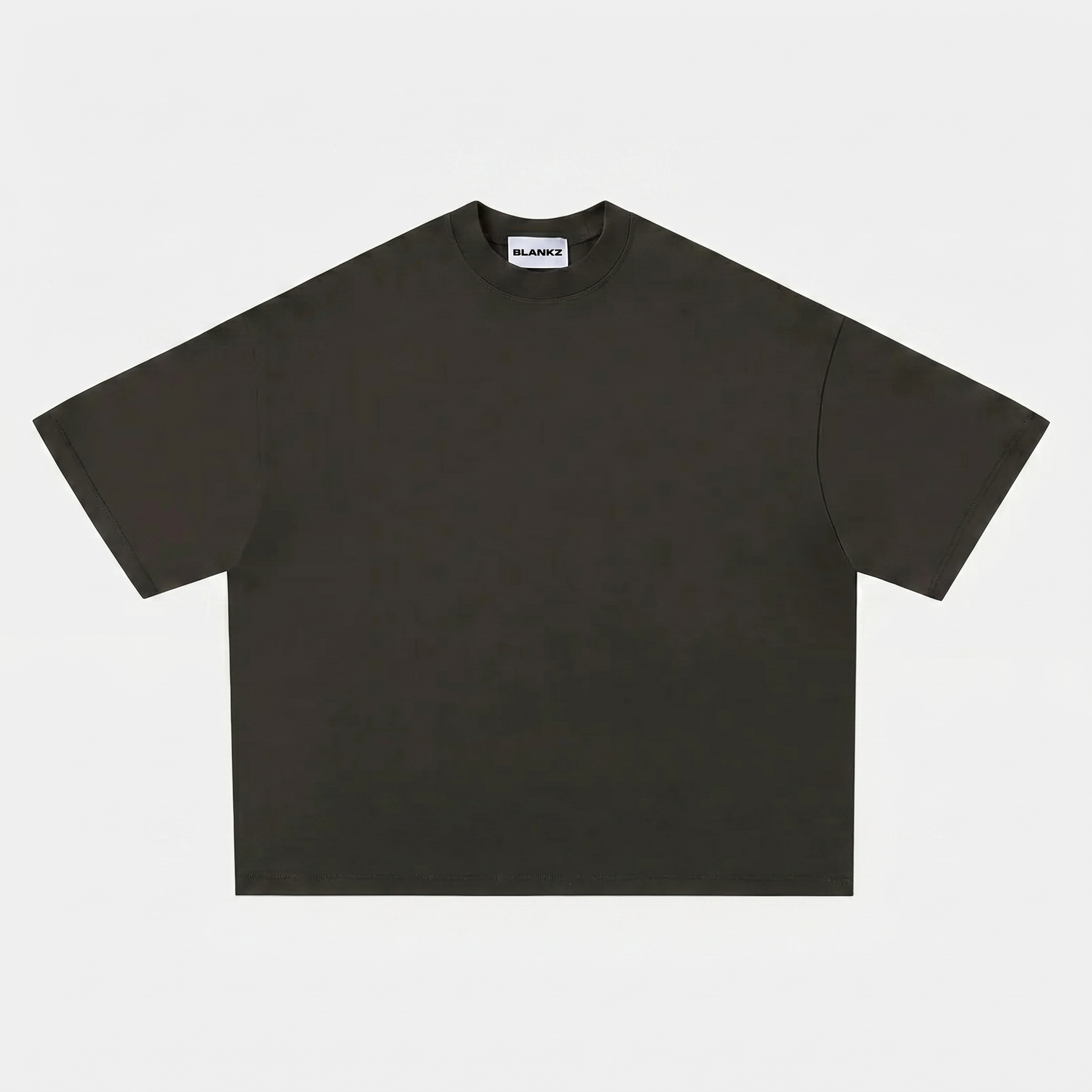 400 GSM Boxy Tee — Graphite Gray